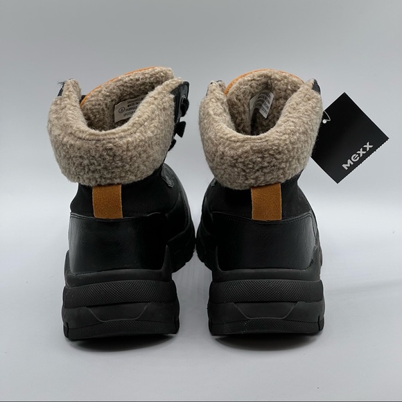 Mexx Lace Up Bootie Black Farell Size 9 Men’s - Picture 3 of 7